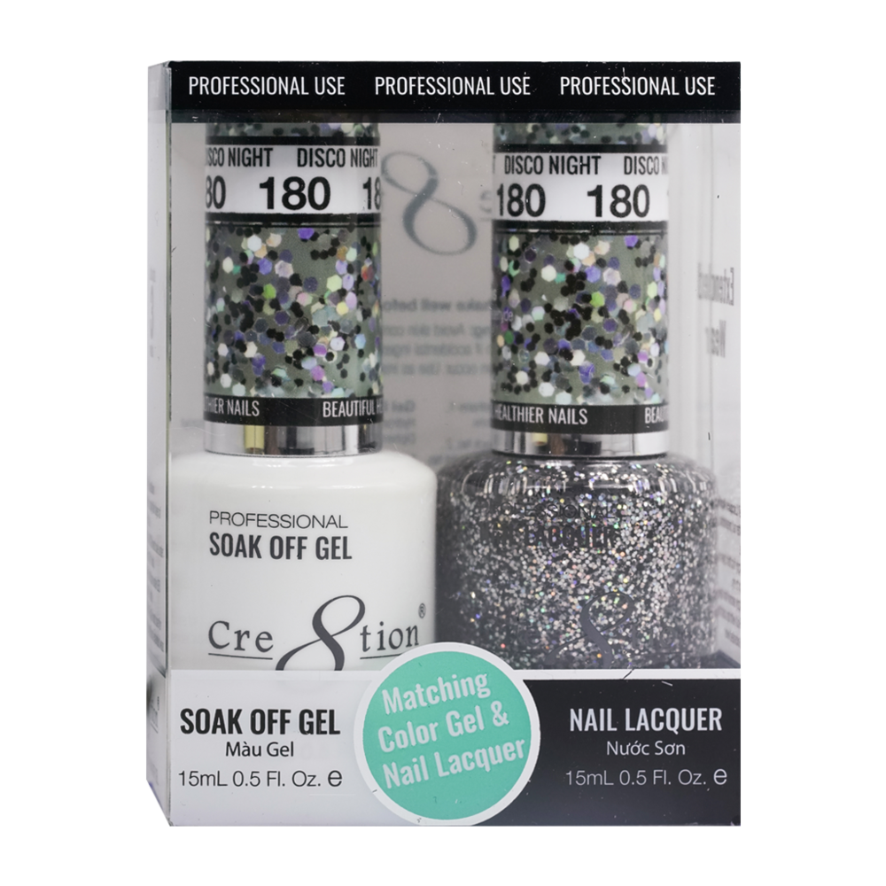 Cre8tion - Gel & Lacquer Glitter Duo (#145 - #216)