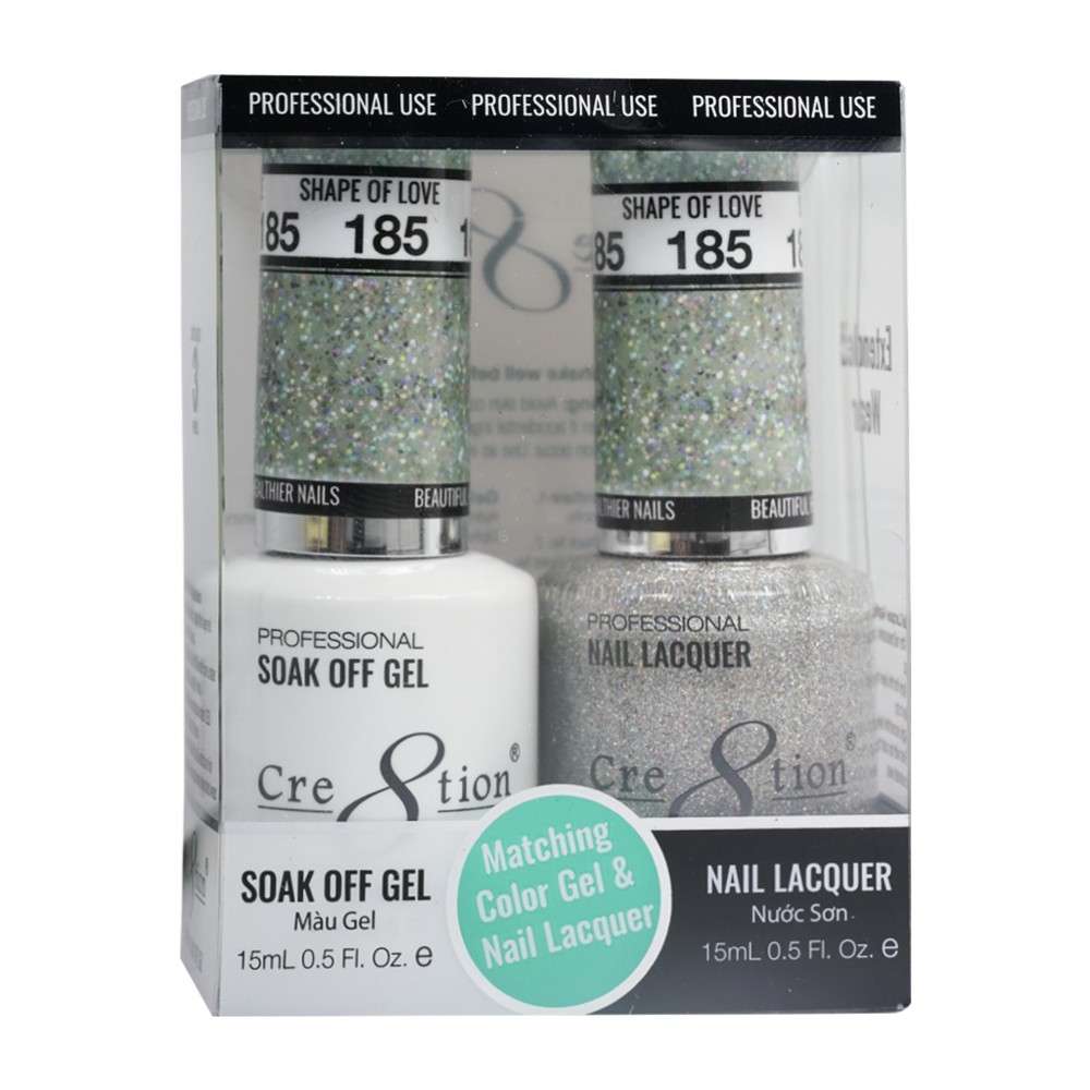 Cre8tion - Gel & Lacquer Glitter Duo (#145 - #216)