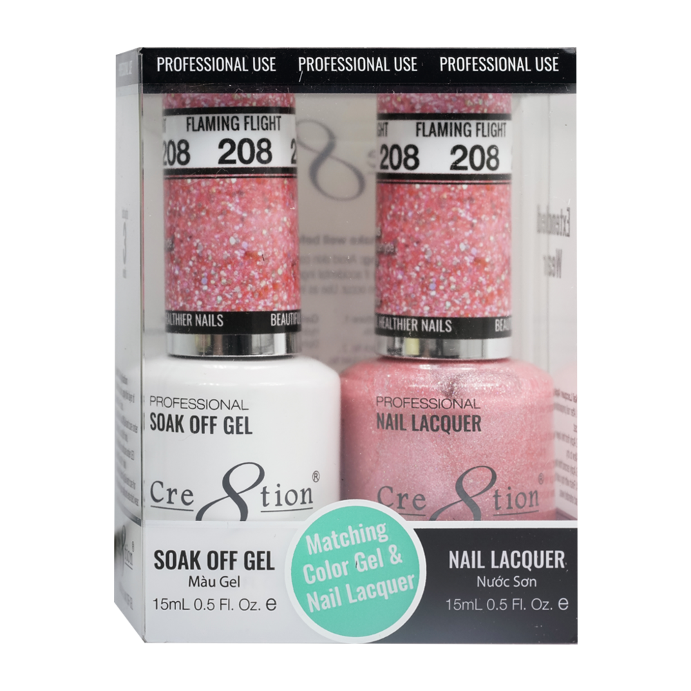 Cre8tion - Gel & Lacquer Glitter Duo (#145 - #216)