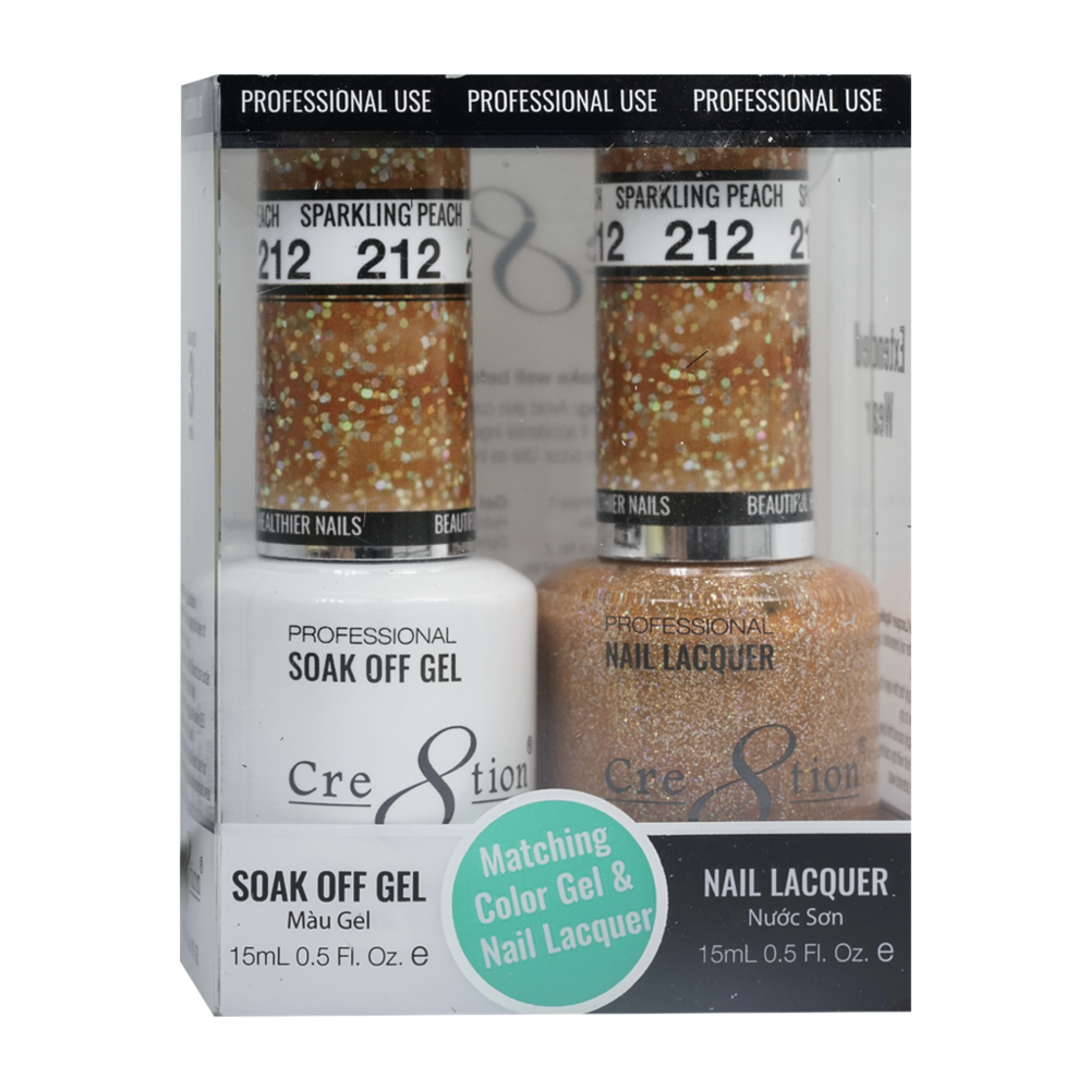Cre8tion - Gel & Lacquer Glitter Duo (#145 - #216)