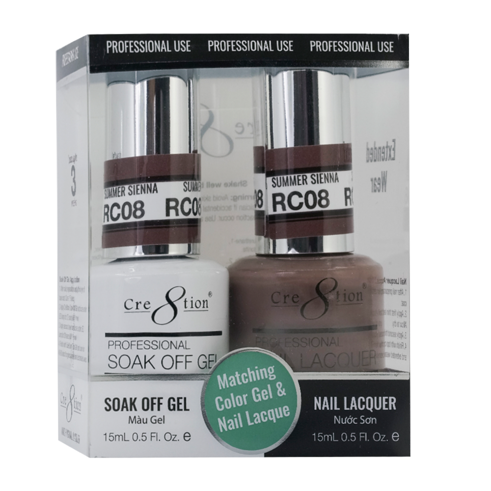 Cre8tion - Gel & Lacquer Rustic Duo (#1 to #45)