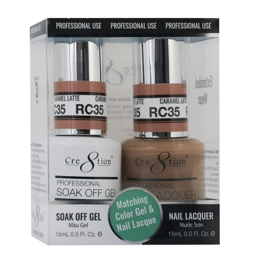 Cre8tion - Gel & Lacquer Rustic Duo (#1 to #45)