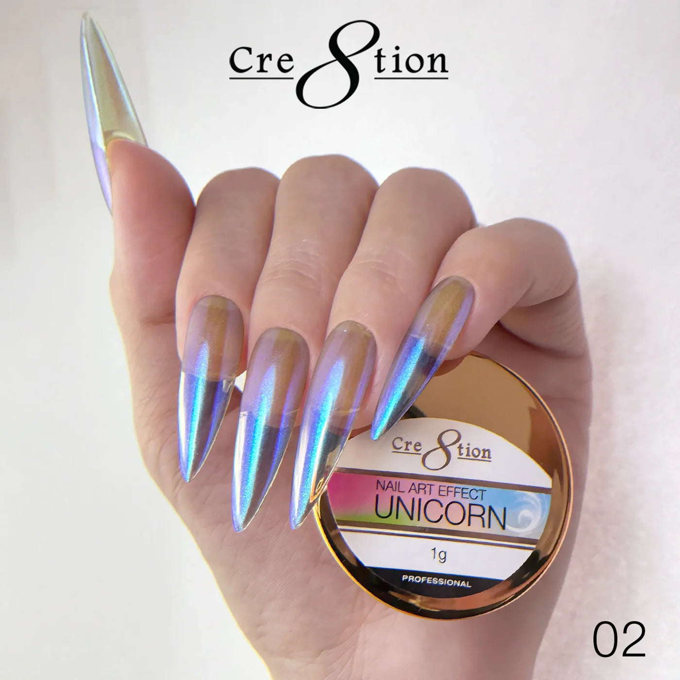 Cre8tion - Nail Art Unicorn Effect Full Set (18 Colors)