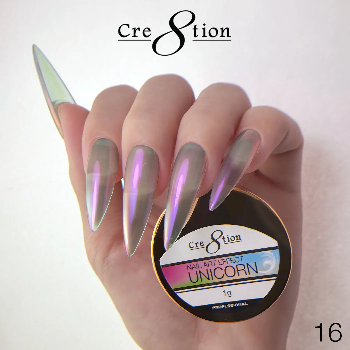 Cre8tion - Nail Art Unicorn Effect Full Set (18 Colors)