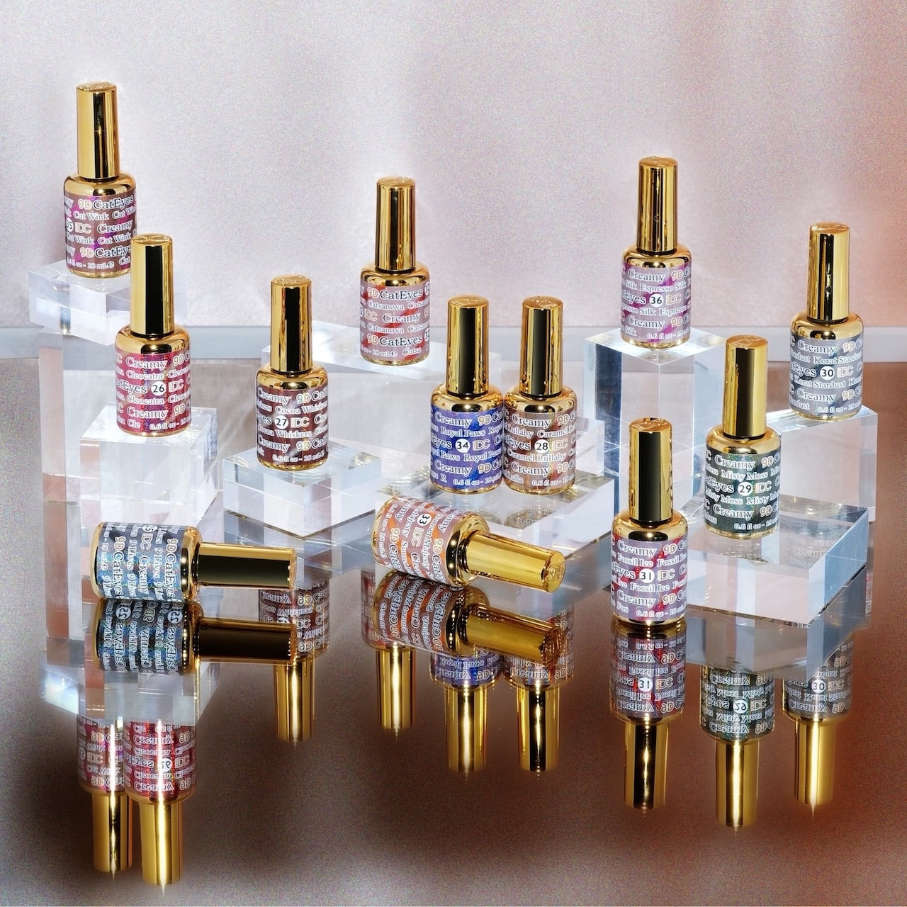DND - DC 9D Cat Eye Full Set 36 Colors - NEW 2024