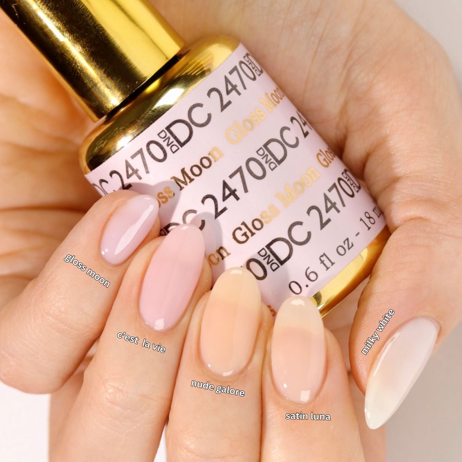 DND - DC Sheer 2024 Full Set 36 Colors (#2436 - #2471) - NEW