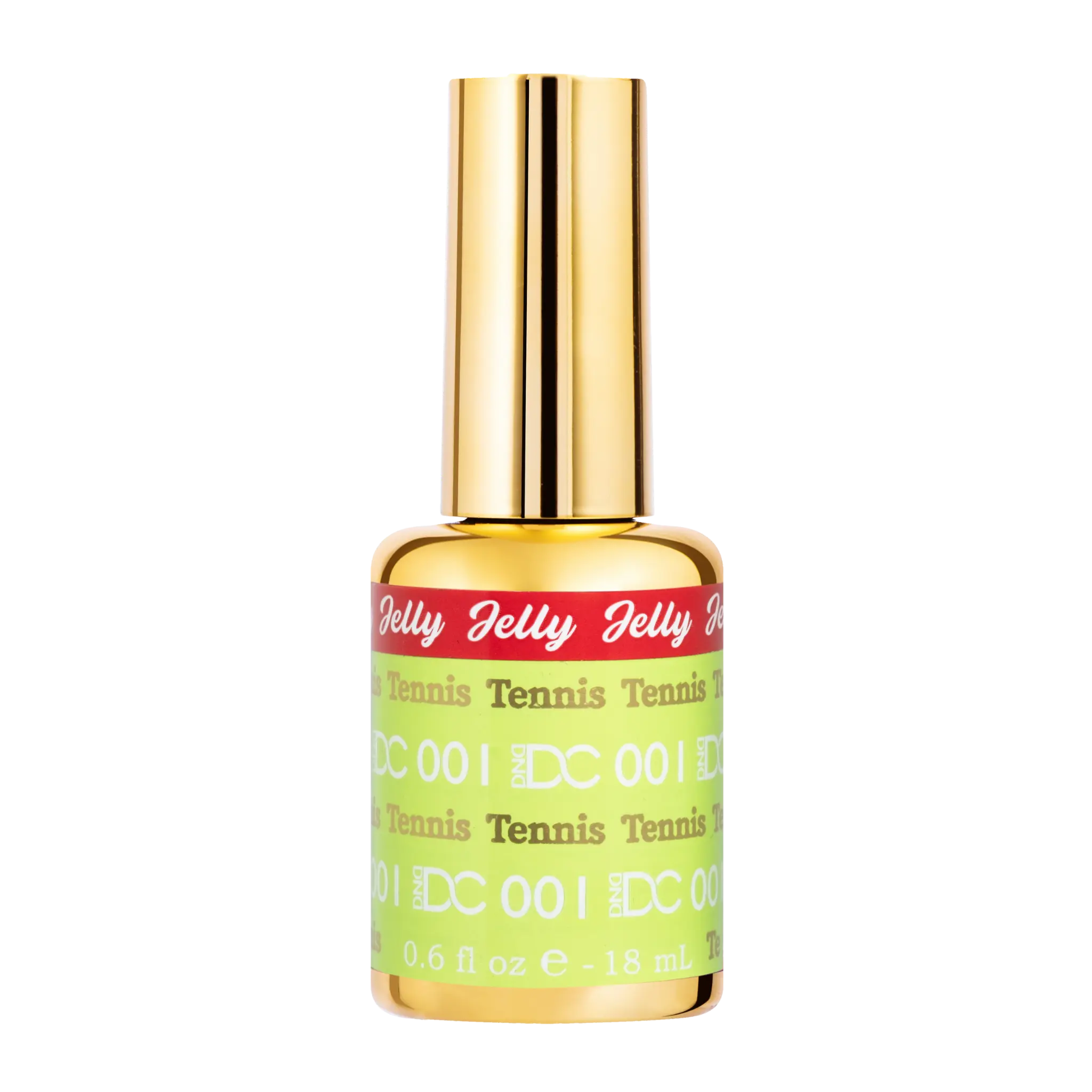 DND DC All My Jelly Gel Polish – #001 Tennis (0.6oz / 18ml) – NEW 2026