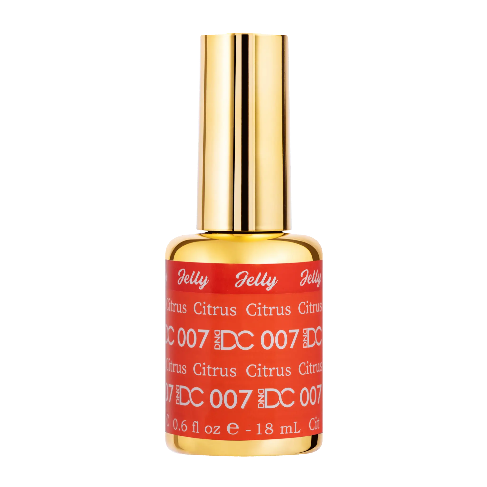 DND DC All My Jelly Gel Polish – #007 Citrus (0.6oz / 18ml) – NEW 2026