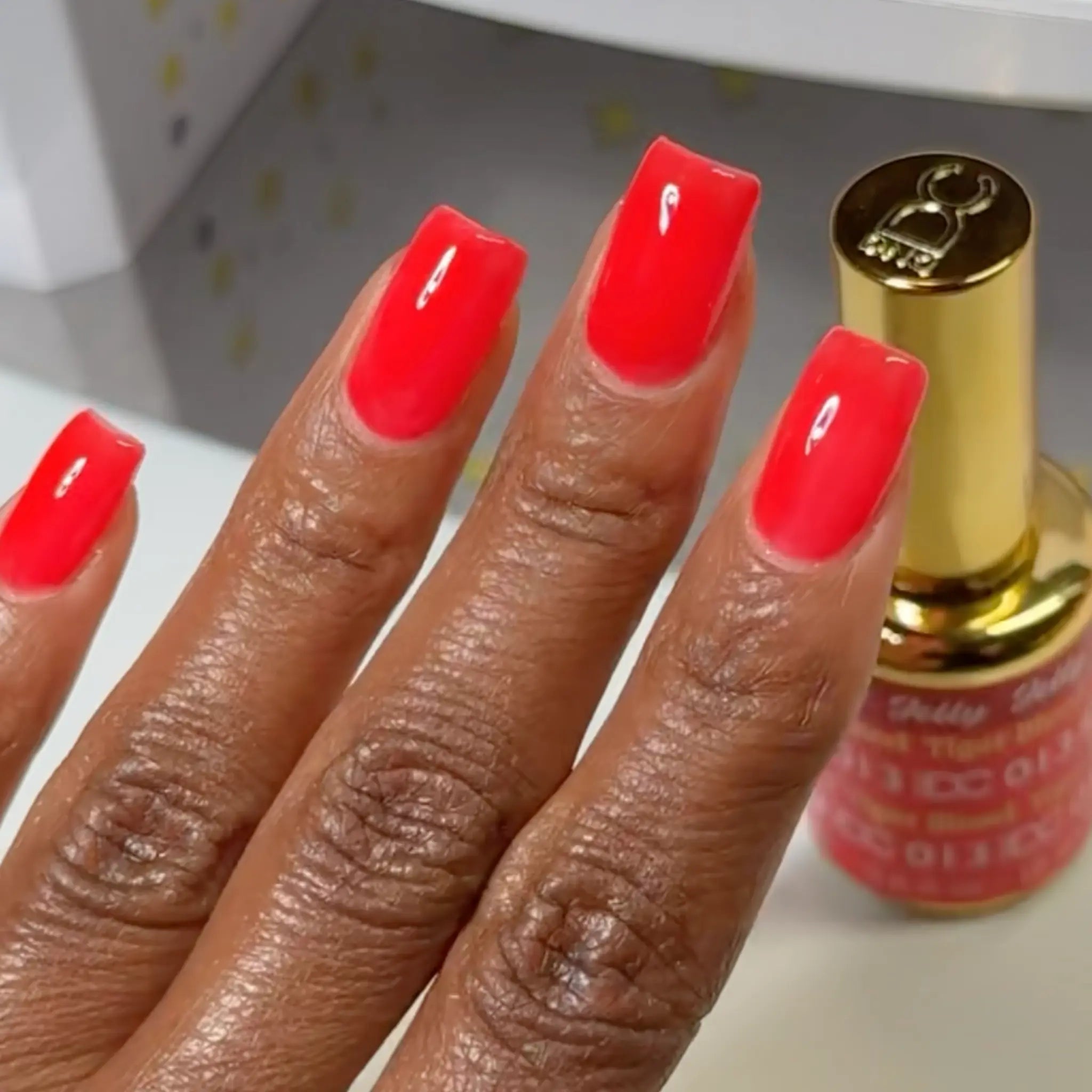 DND DC All My Jelly Gel Polish – #013 Tiger Blood (0.6oz / 18ml) – NEW 2026