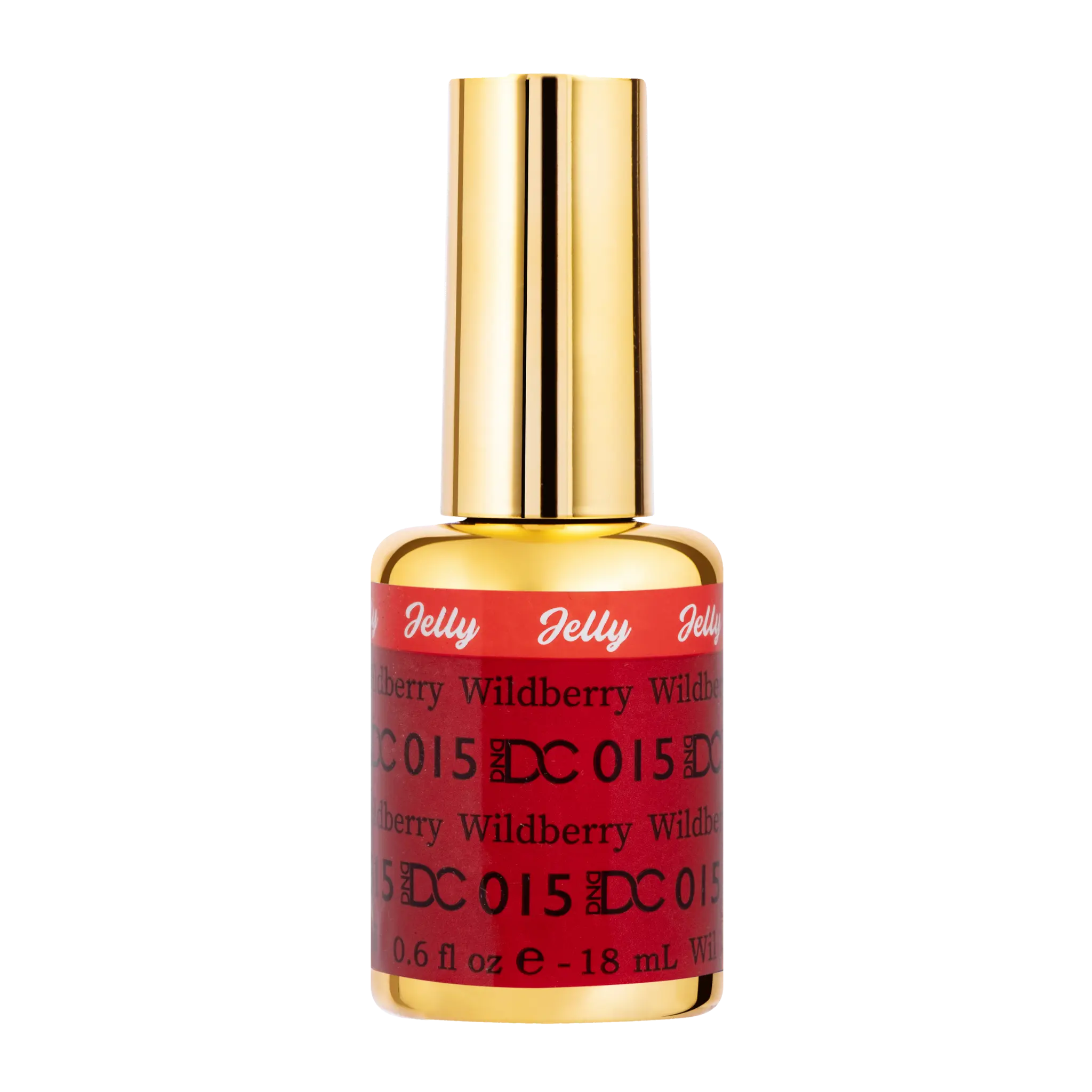 DND DC All My Jelly Gel Polish – #015 Wildberry (0.6oz / 18ml) – NEW 2026