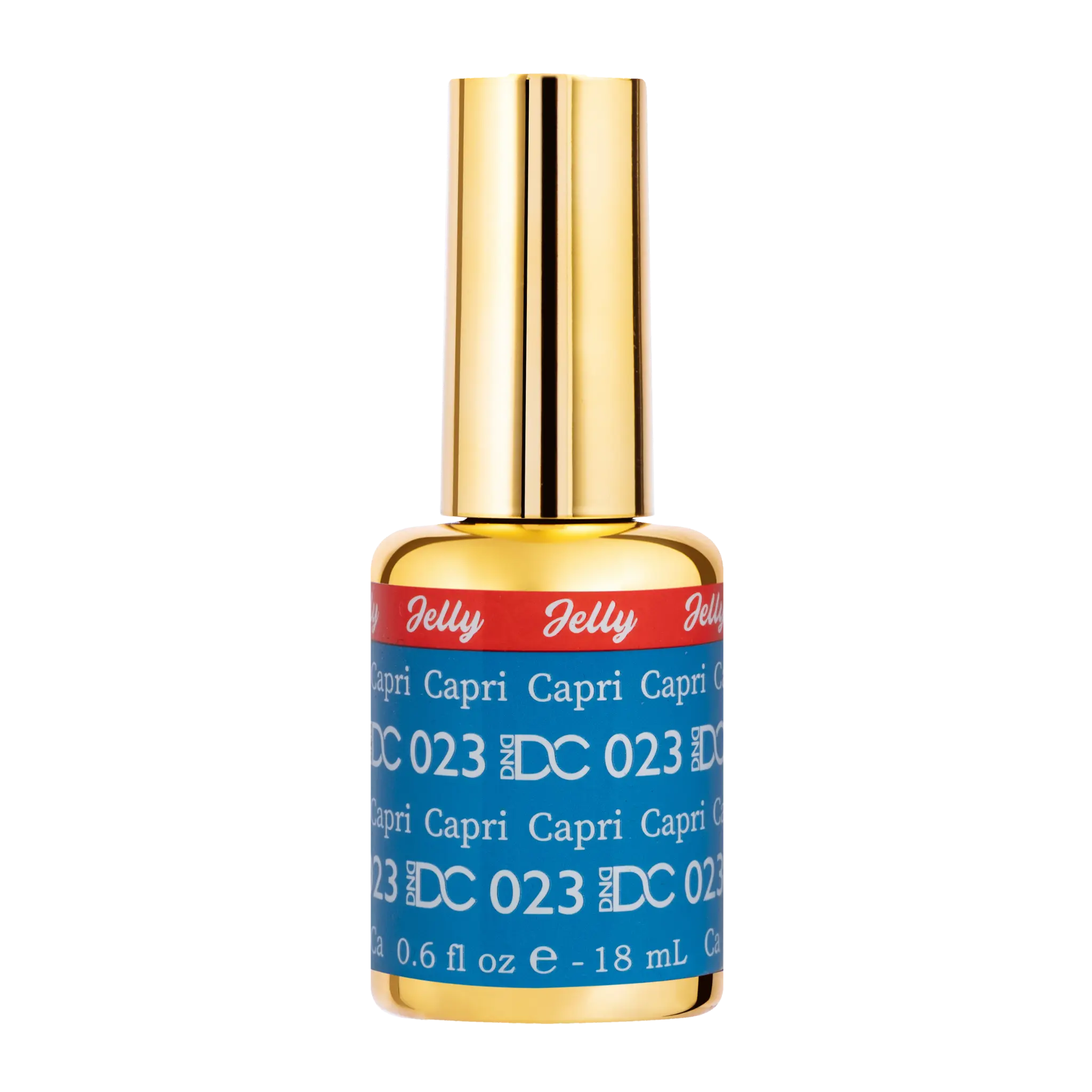 DND DC All My Jelly Gel Polish – #023 Capri (0.6oz / 18ml) – NEW 2026