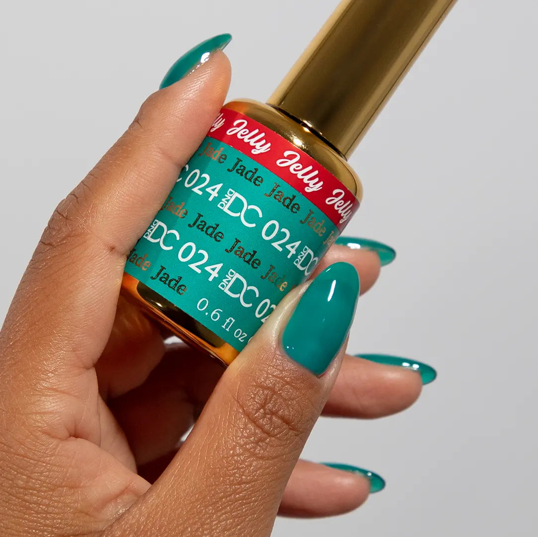 DND DC All My Jelly Gel Polish – #024 Jade (0.6oz / 18ml) – NEW 2026