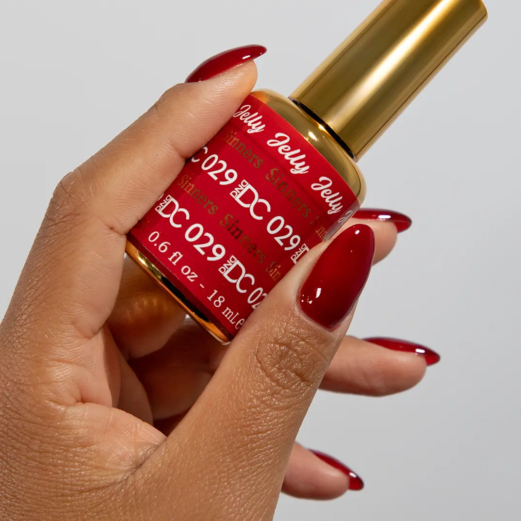 DND DC All My Jelly Gel Polish – #029 Sinners (0.6oz / 18ml) – NEW 2026