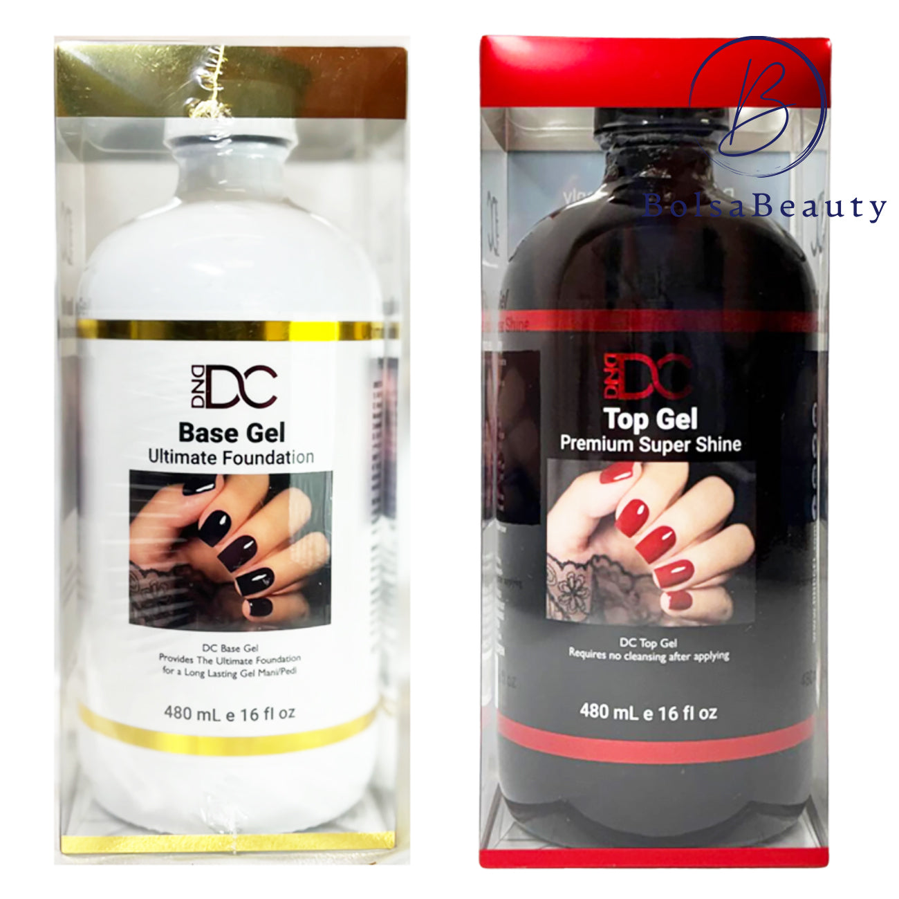 DND - DC Base Top Refill 16oz + 8 Small Bottles (NEW 2025)