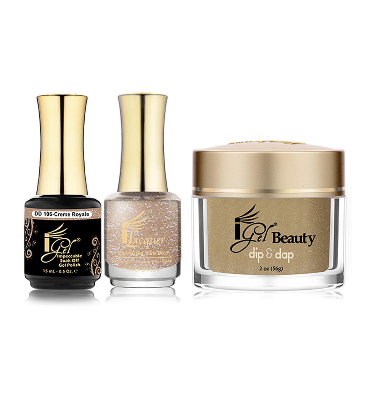 IGel - Gel & Lacquer & Dip Trio (#DD100 - #DD159)