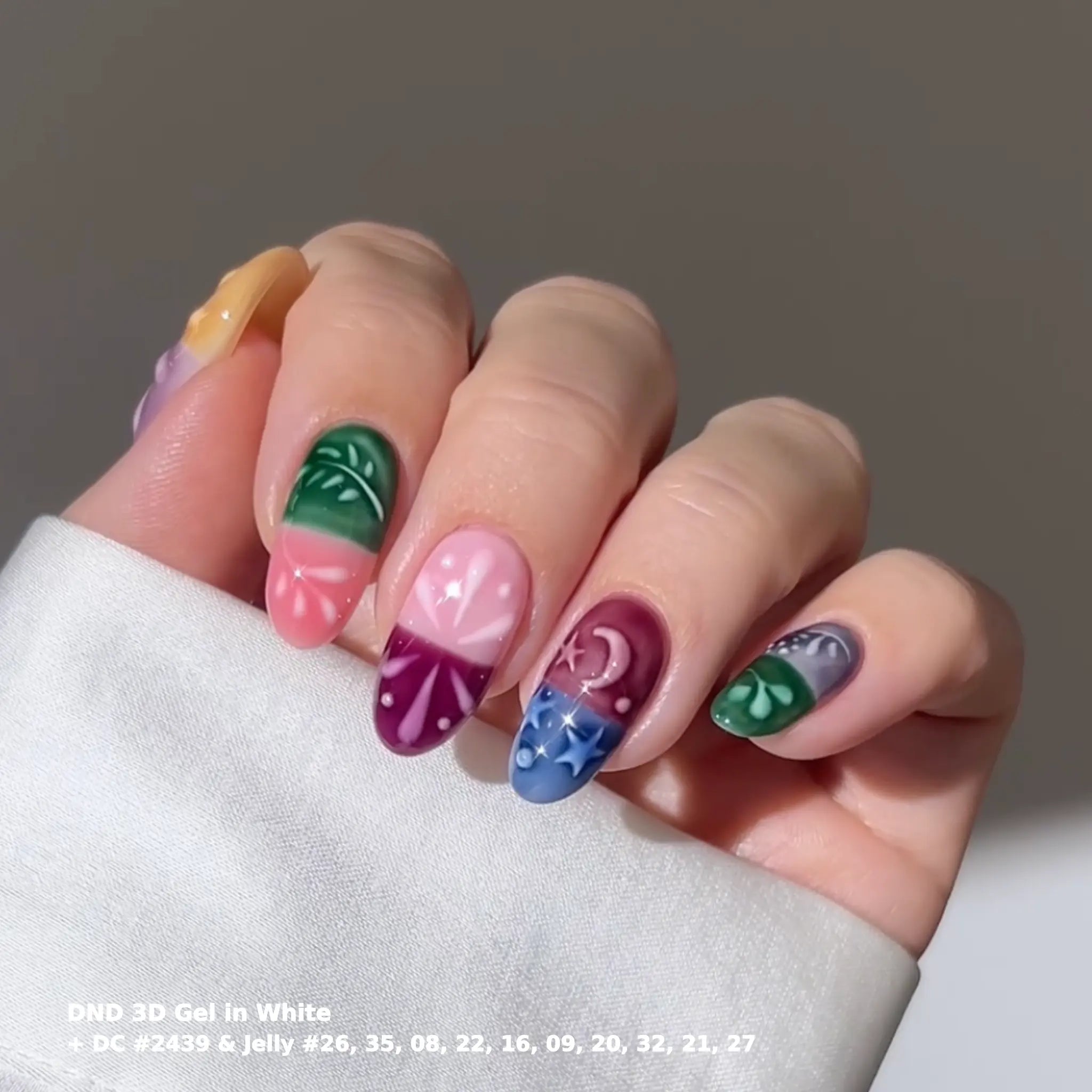 DND DC All My Jelly Gel Polish – #020 Grape (0.6oz / 18ml) – NEW 2026