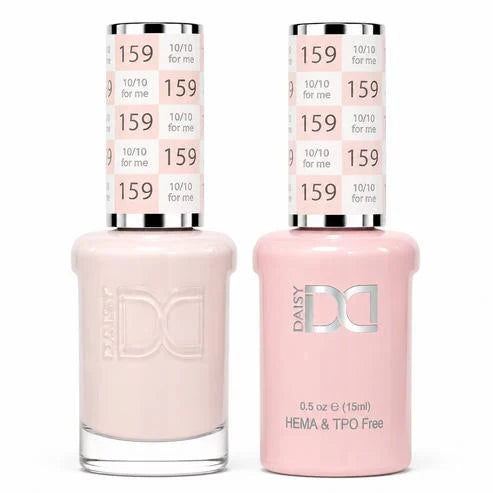 DND HEMA & TPO Free Gel Duo Matching Set – #101 - #199 (Gel + Lacquer)
