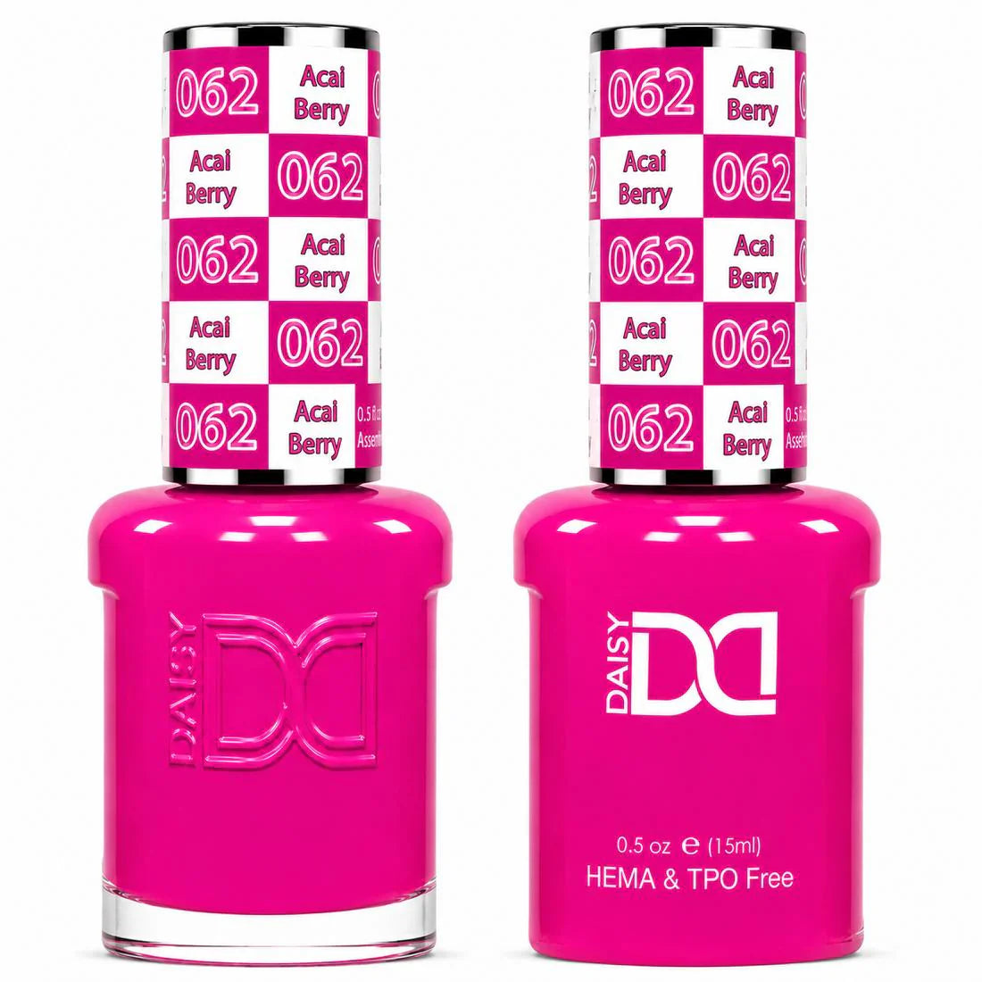 DND HEMA & TPO Free Gel Duo Matching Set – 062 Acai Berry (Gel + Lacquer)