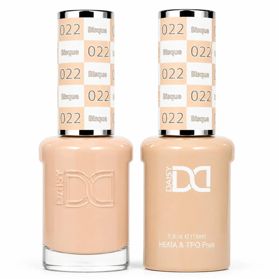 DND HEMA & TPO Free Gel Duo Matching Set – 022 Bisque (Gel + Lacquer)