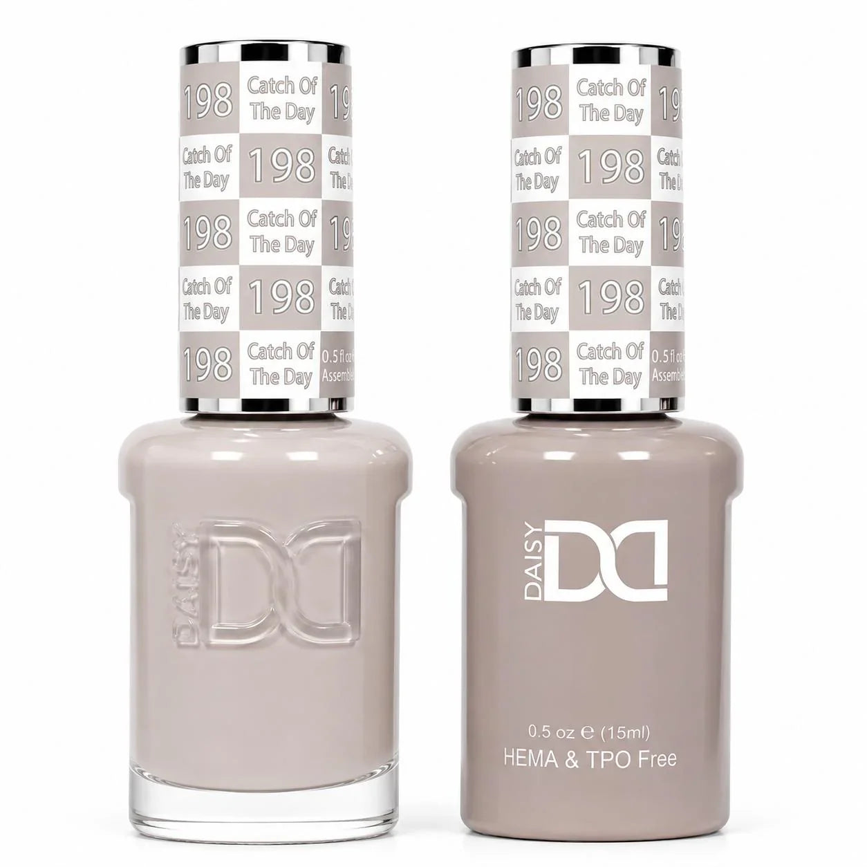 DND HEMA & TPO Free Gel Duo Matching Set – 198 Catch Of The Day (Gel + Lacquer)