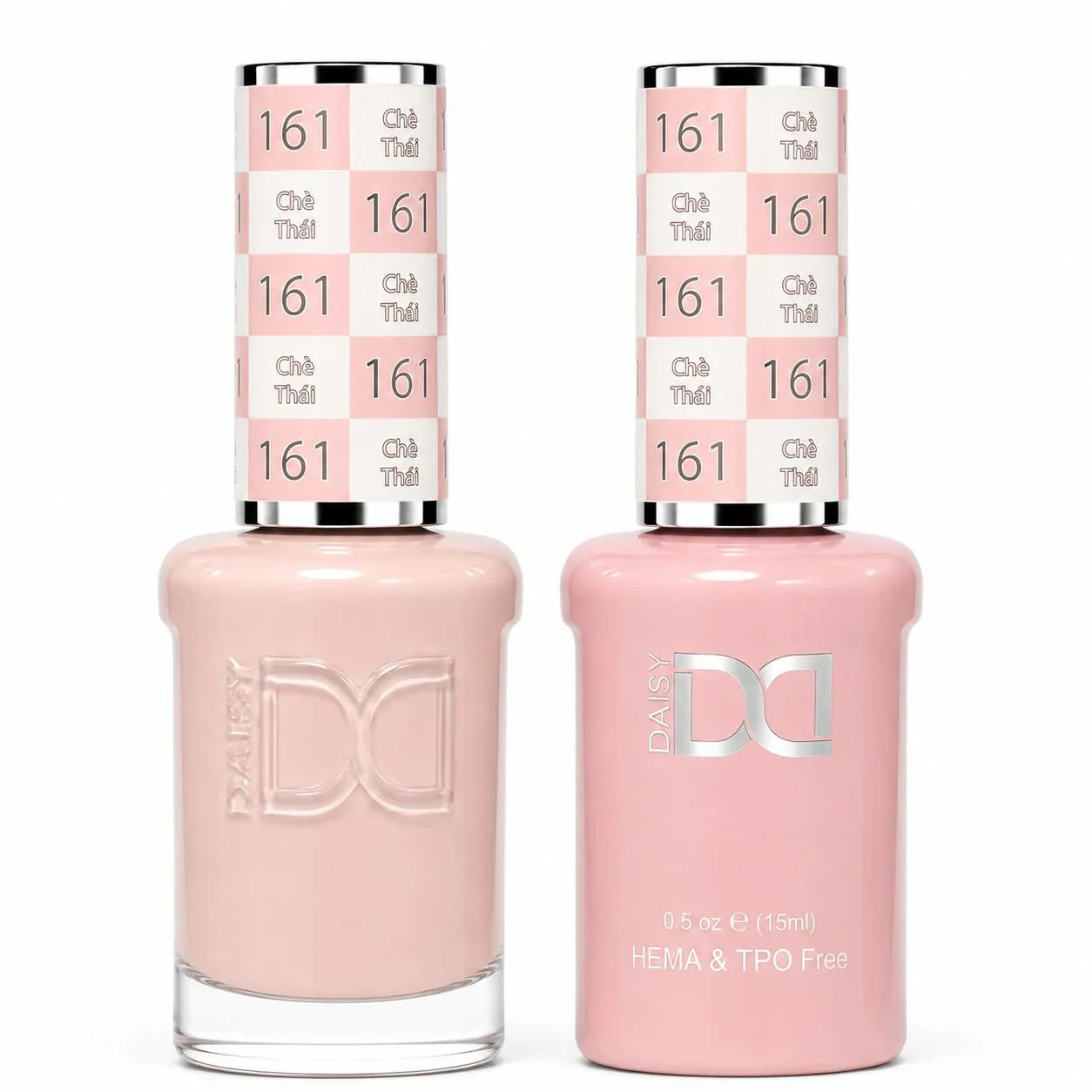 DND HEMA & TPO Free Gel Duo Matching Set – 161 Chè Thái (Gel + Lacquer)