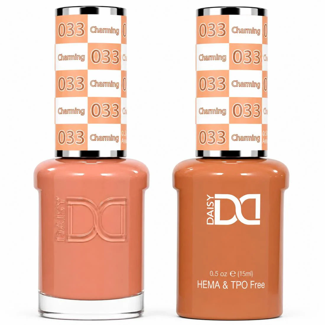 DND HEMA & TPO Free Gel Duo Matching Set – 033 Charming (Gel + Lacquer)