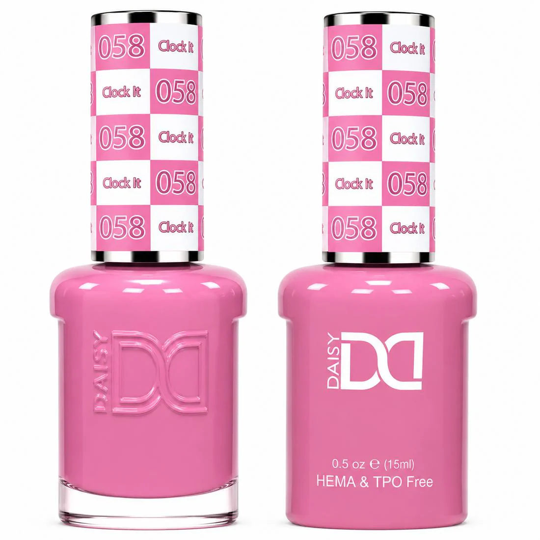 DND HEMA & TPO Free Gel Duo Matching Set – 058 Clock it (Gel + Lacquer)
