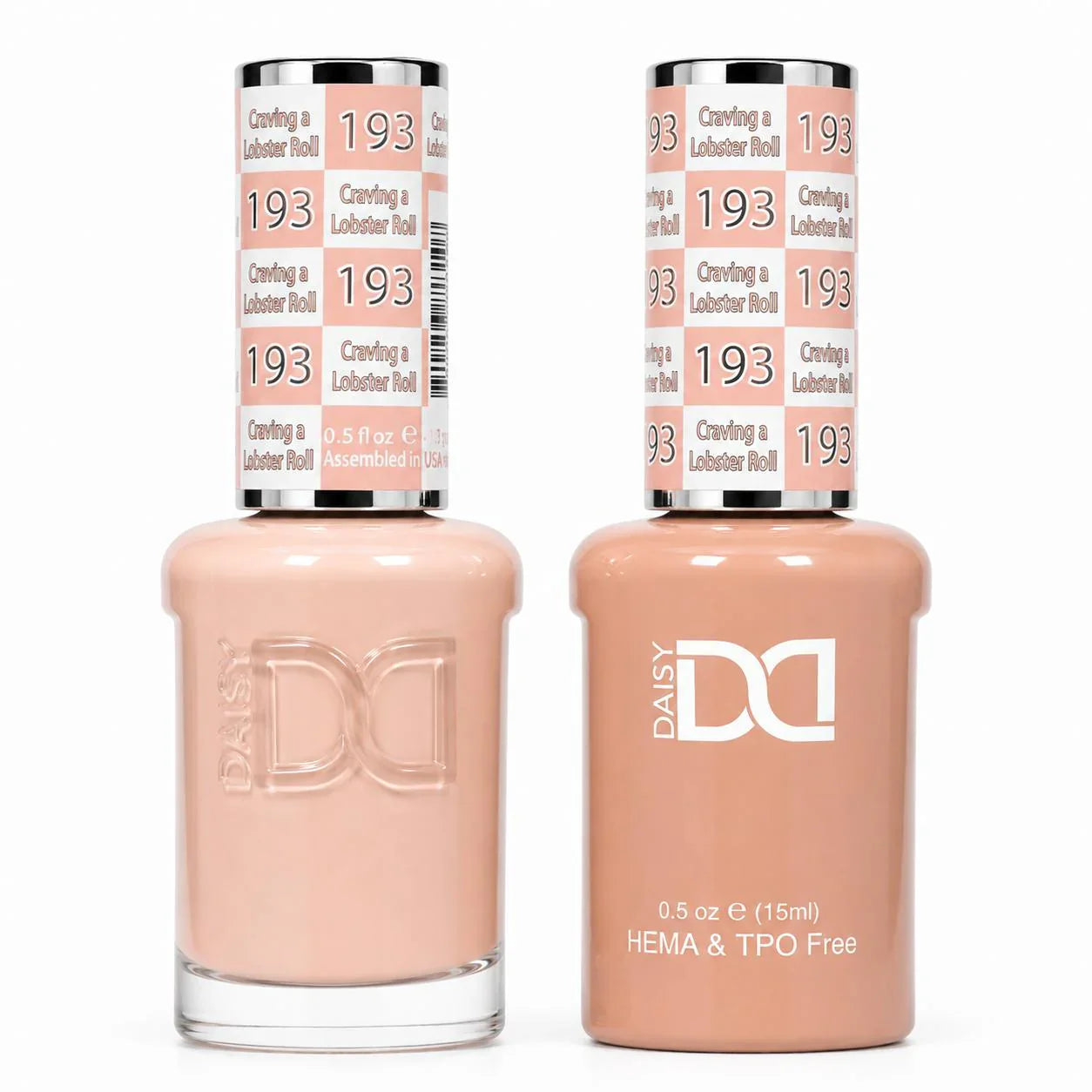 DND HEMA & TPO Free Gel Duo Matching Set – #101 - #199 (Gel + Lacquer)