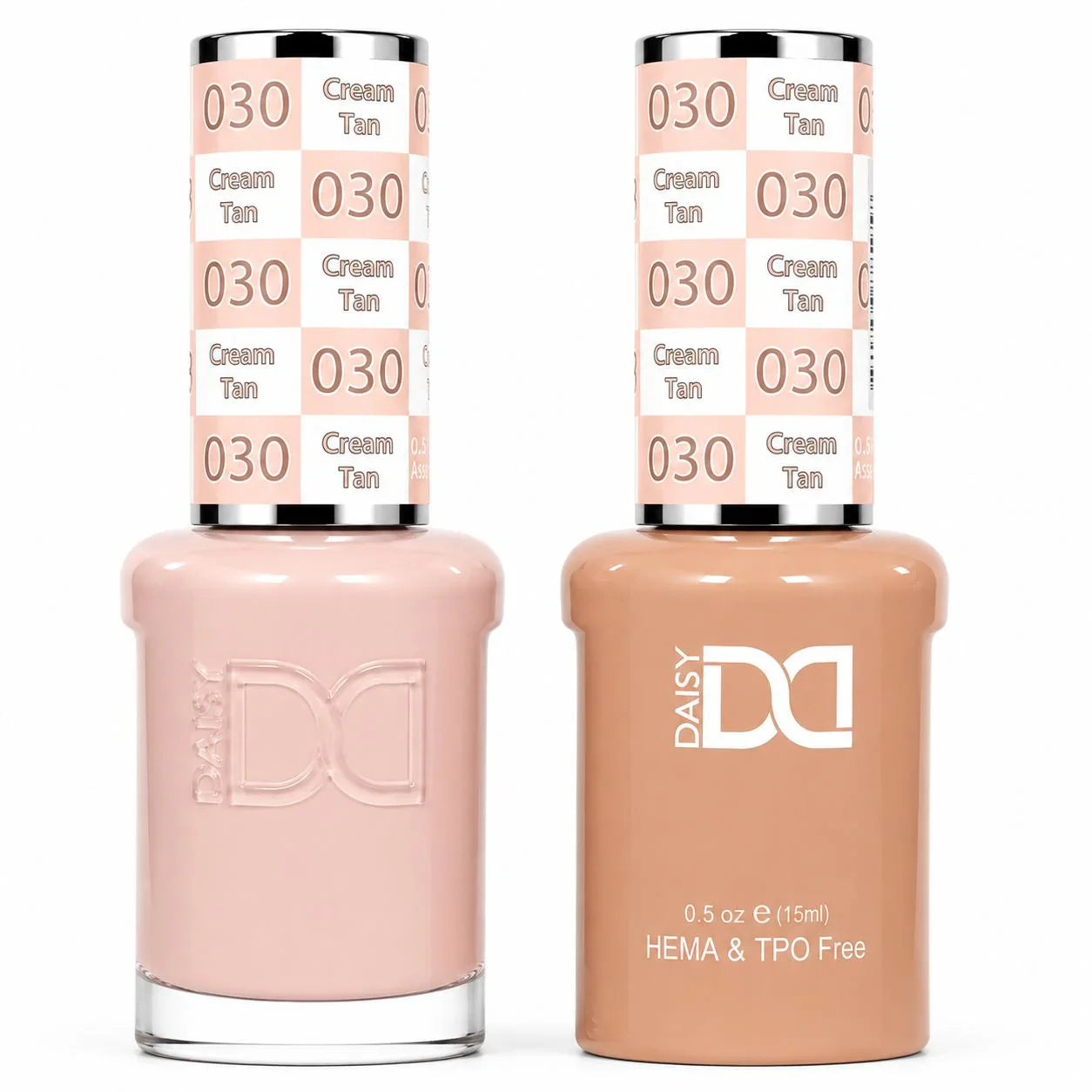 DND HEMA & TPO Free Gel Duo Matching Set – 030 Cream Tan (Gel + Lacquer)