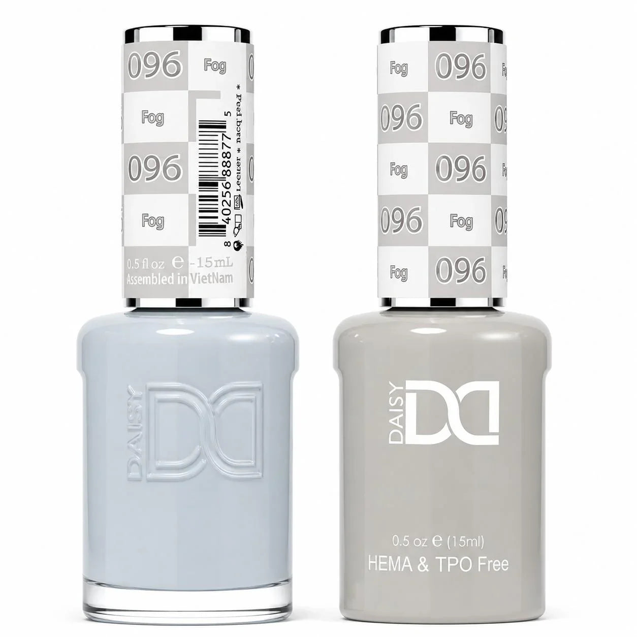 DND HEMA & TPO Free Gel Duo Matching Set – 096 Fog (Gel + Lacquer)
