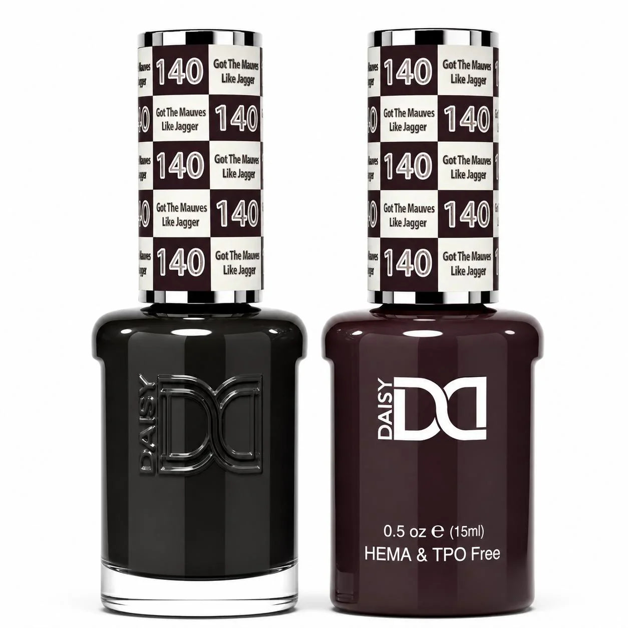 DND HEMA & TPO Free Gel Duo Matching Set – 140 Git The Mauves Like Jagger (Gel + Lacquer)