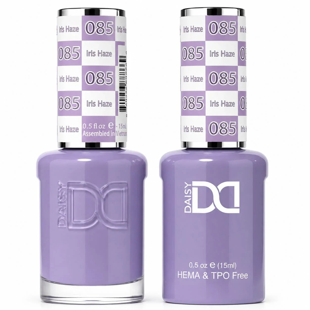 DND HEMA & TPO Free Gel Duo Matching Set – 085 Iris Haze (Gel + Lacquer)