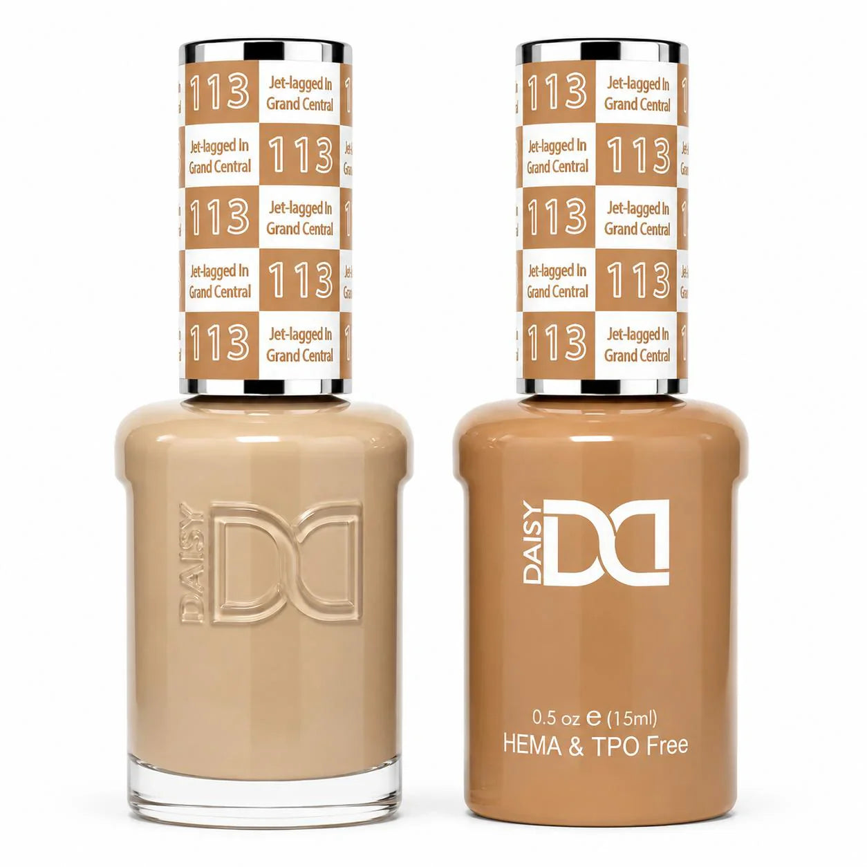 DND HEMA & TPO Free Gel Duo Matching Set – 113 Jet Lagged In Grand Central (Gel + Lacquer)