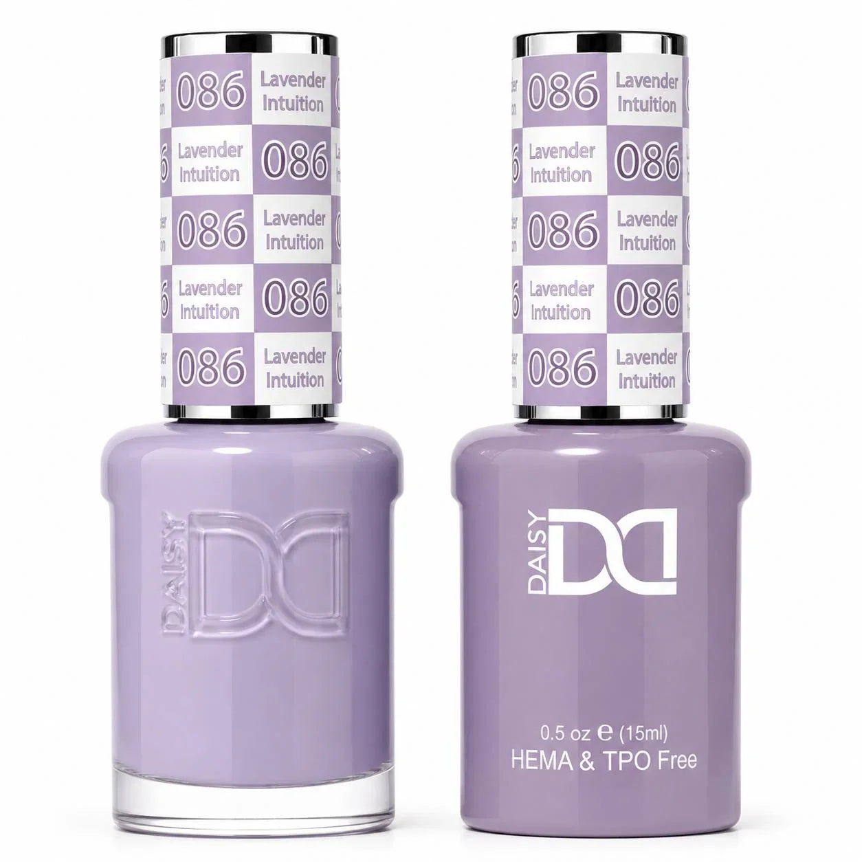DND HEMA & TPO Free Gel Duo Matching Set – 086 Lavender Intuition (Gel + Lacquer)