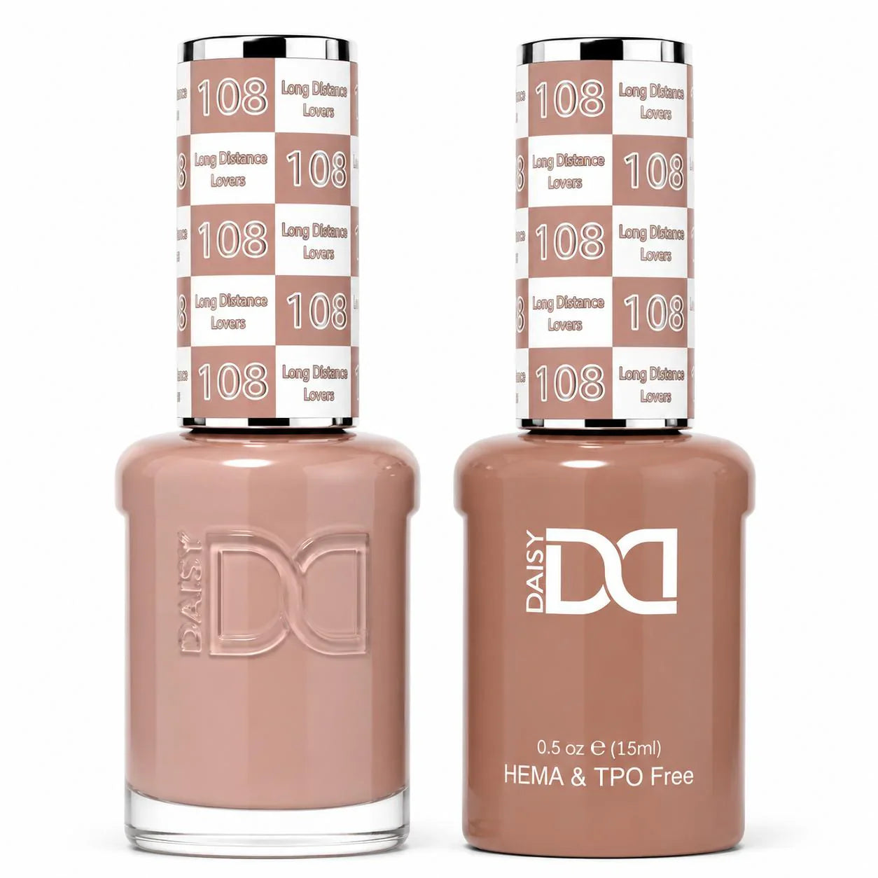 DND HEMA & TPO Free Gel Duo Matching Set – 108 Long Distance Lovers (Gel + Lacquer)