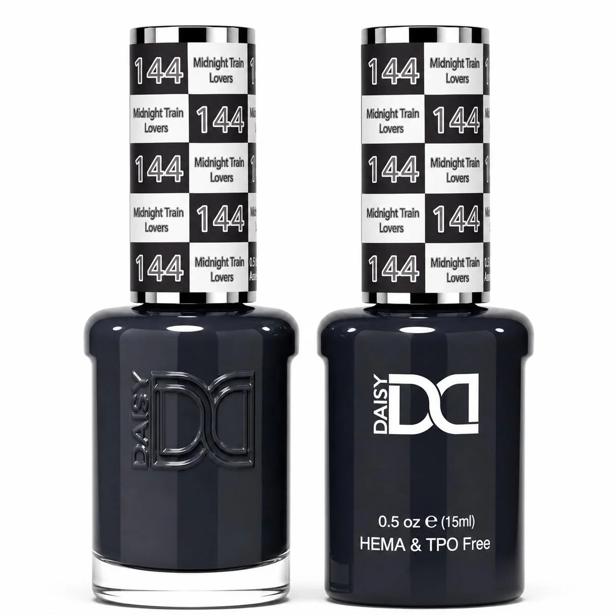 DND HEMA & TPO Free Gel Duo Matching Set – 144 Midnight Train Lovers (Gel + Lacquer)