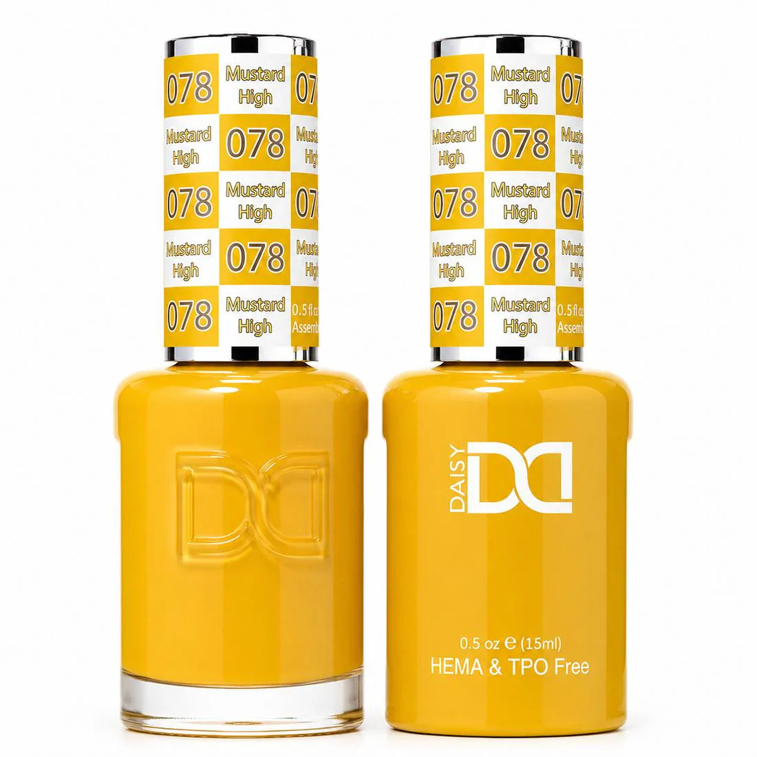 DND HEMA & TPO Free Gel Duo Matching Set – 078 Mustard High (Gel + Lacquer)