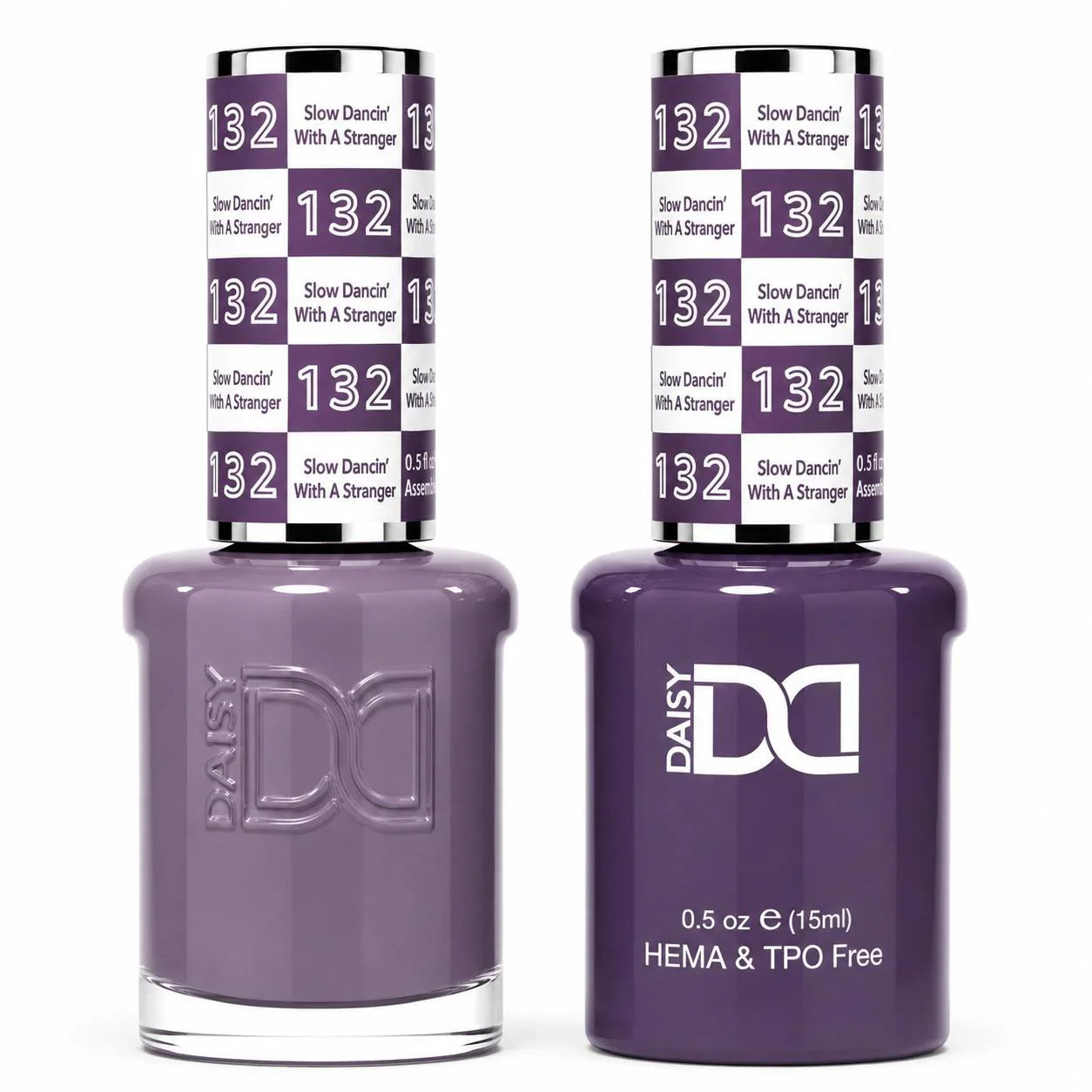 DND HEMA & TPO Free Gel Duo Matching Set – 132 Slow Dance With A Stranger (Gel + Lacquer)