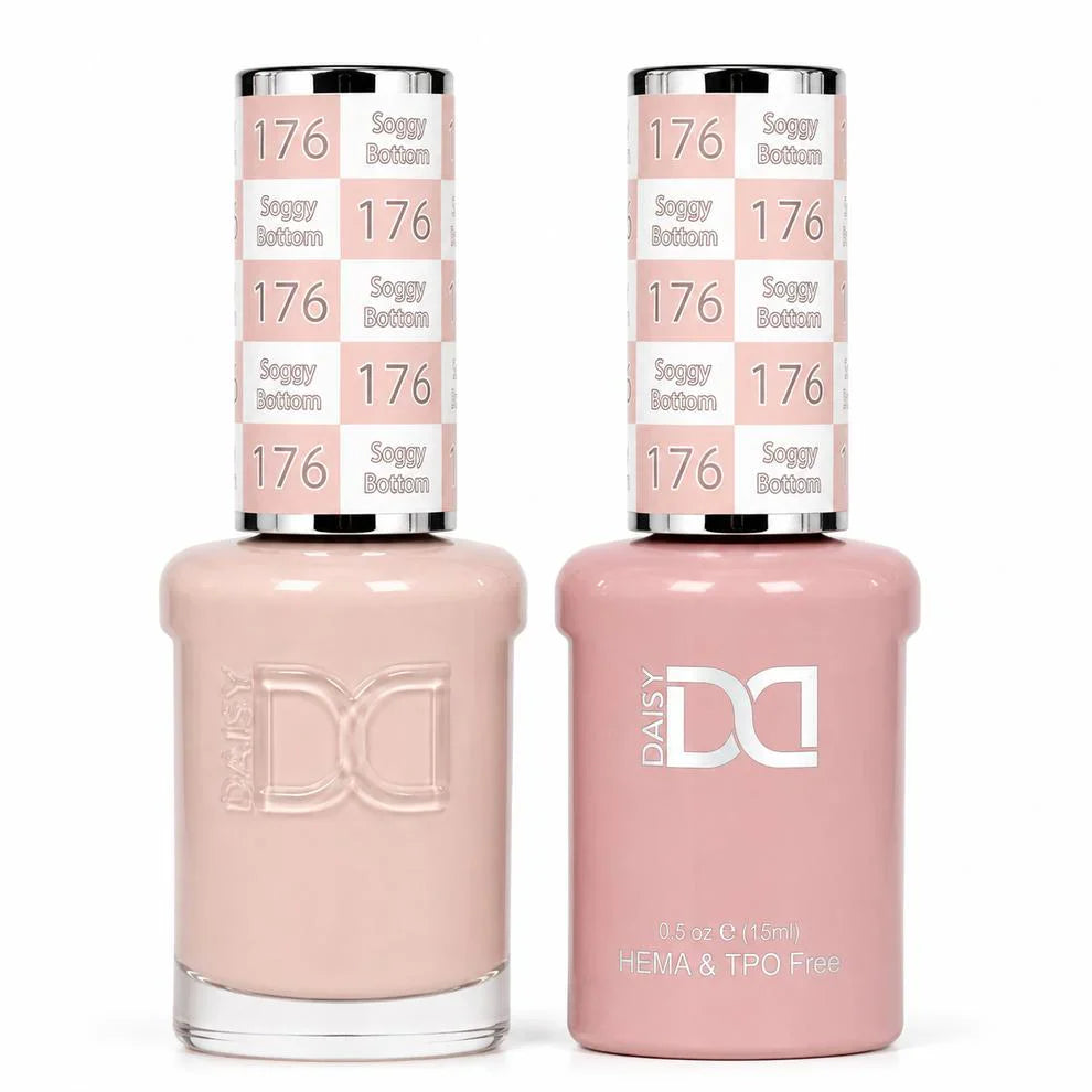 DND HEMA & TPO Free Gel Duo Matching Set – 176 Soggy Bottom (Gel + Lacquer)