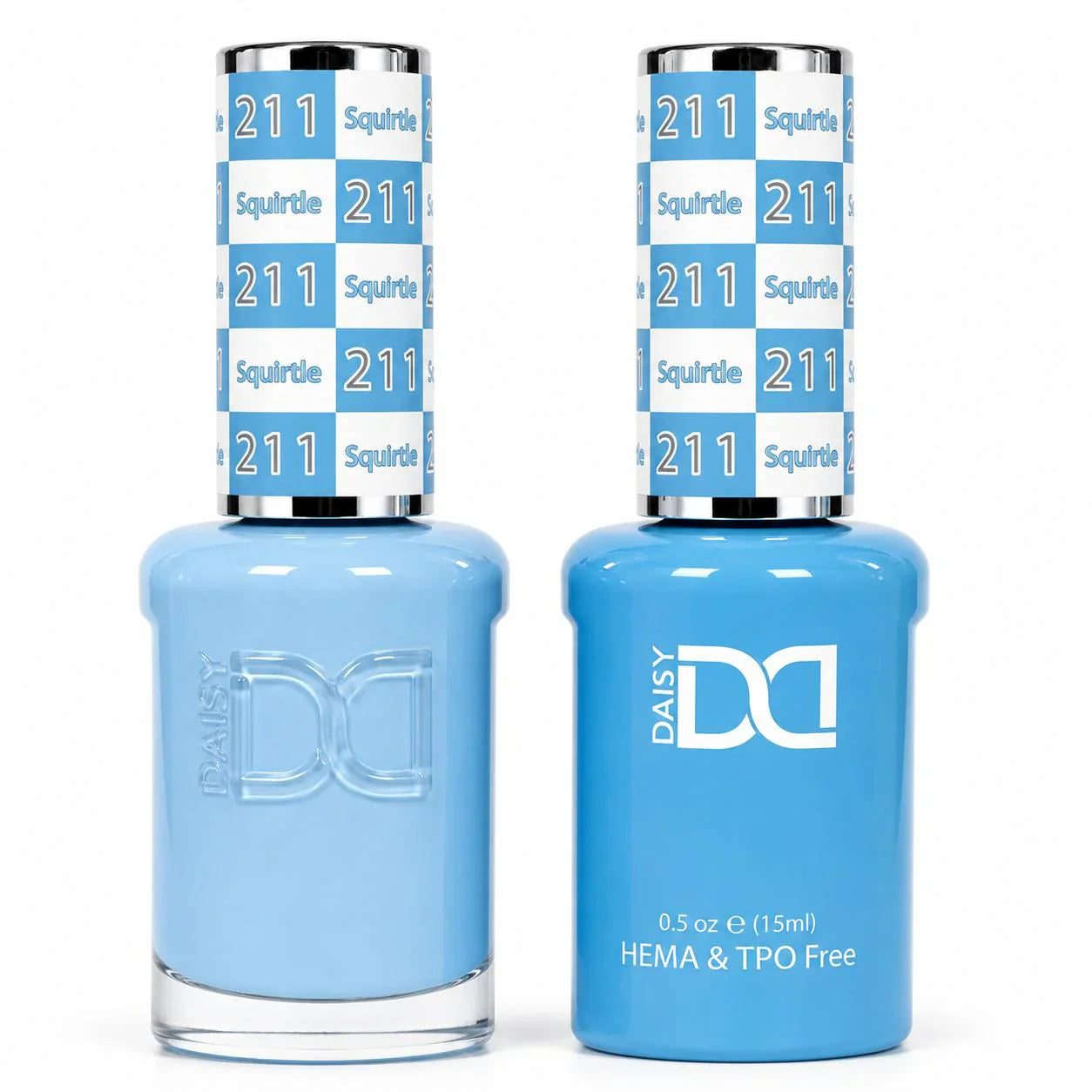 DND HEMA & TPO Free Gel Duo Matching Set – 211 Squirtle (Gel + Lacquer)