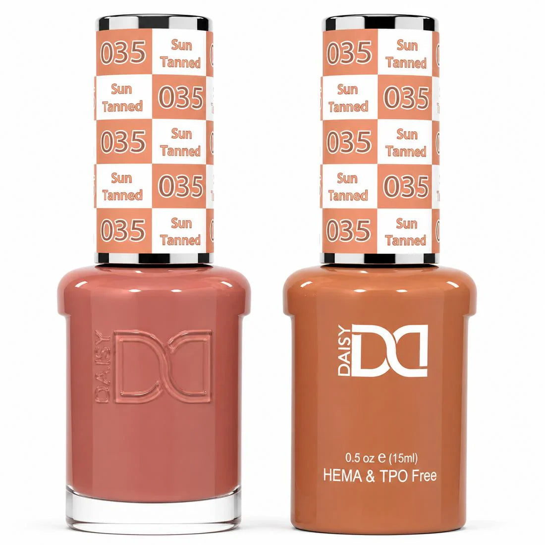 DND HEMA & TPO Free Gel Duo Matching Set – 035 Sun Tanned (Gel + Lacquer)