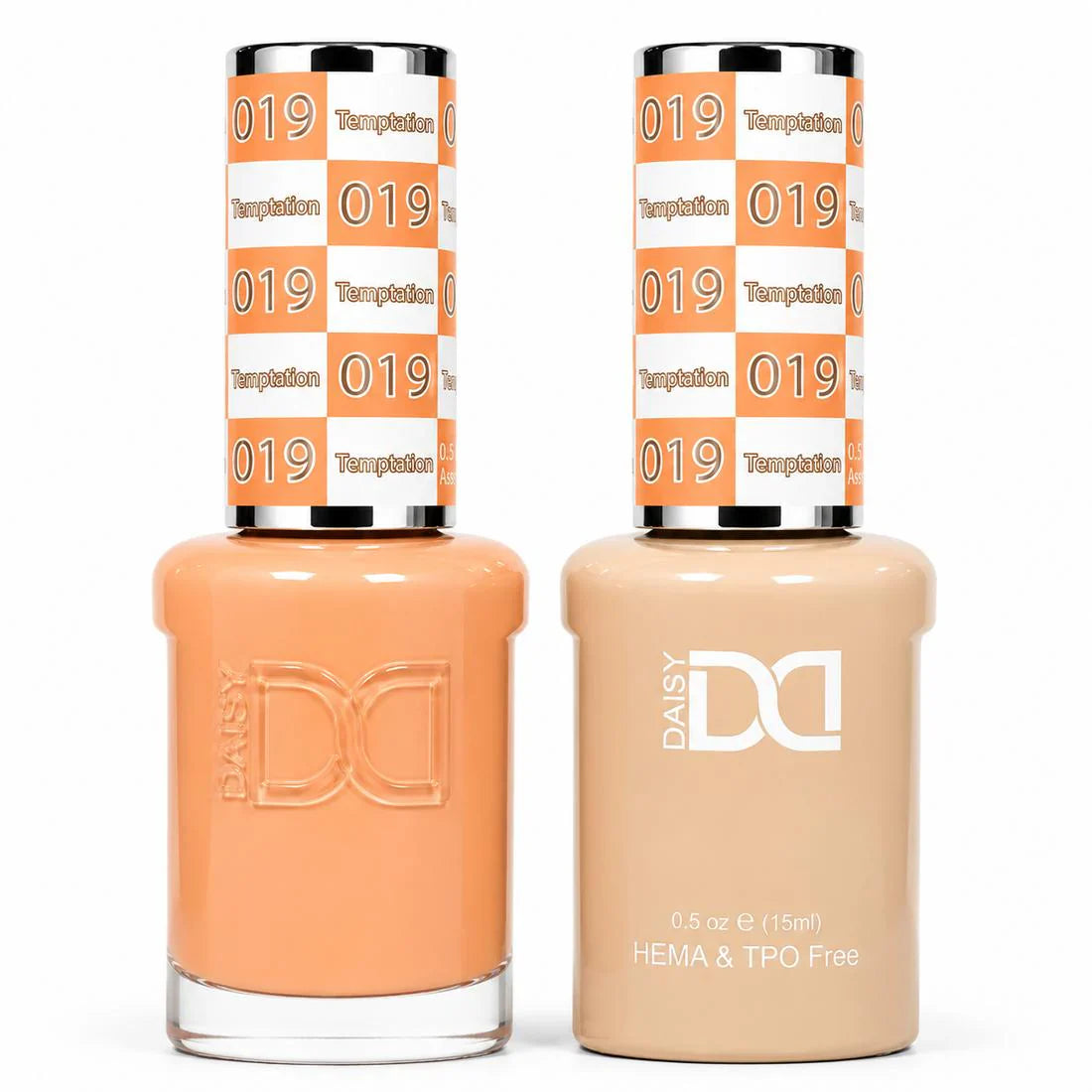 DND HEMA & TPO Free Gel Duo Matching Set – 019 Temptation (Gel + Lacquer)
