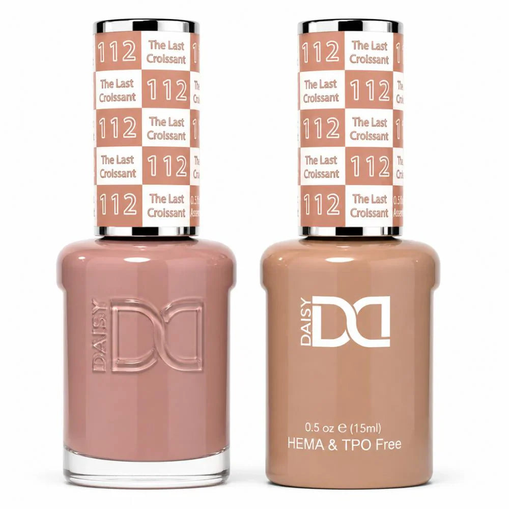 DND HEMA & TPO Free Gel Duo Matching Set – 112 The Last Croissant (Gel + Lacquer)