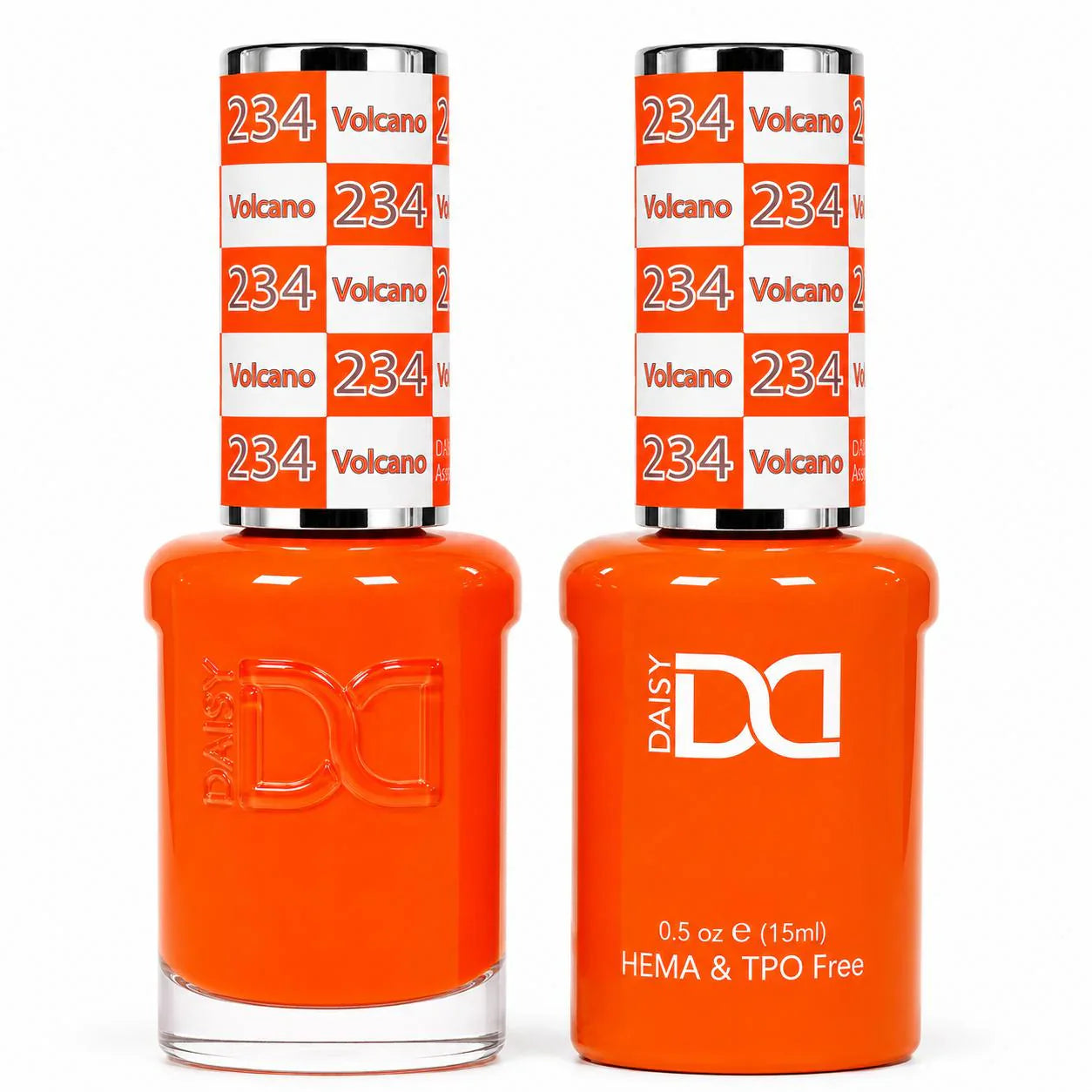DND HEMA & TPO Free Gel Duo Matching Set – 234 Volcano (Gel + Lacquer)