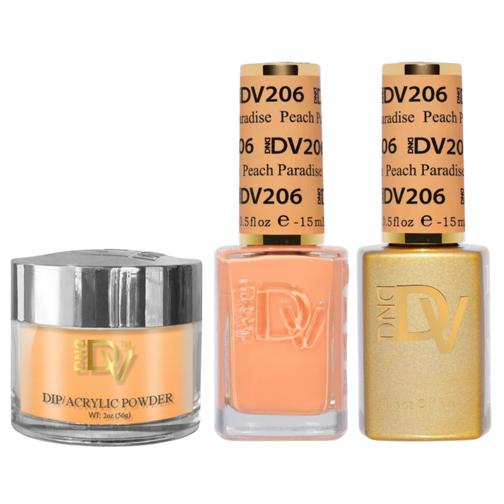 DND - DIVA Gel & Lacquer & Dip Trio (#146 - #218) - NEW 2025