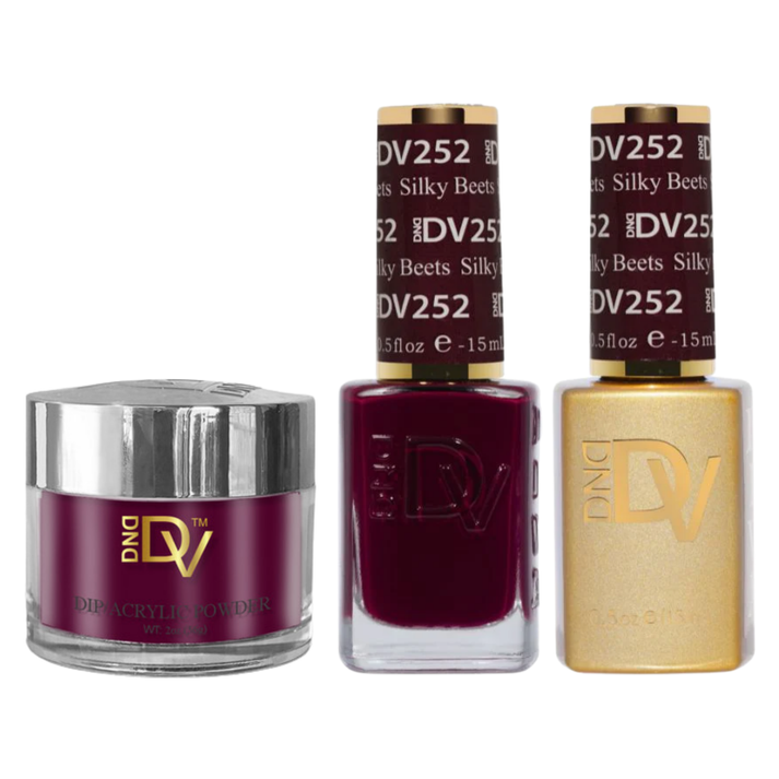 DND - DIVA Gel & Lacquer & Dip Trio (#219 - #290) - NEW 2025