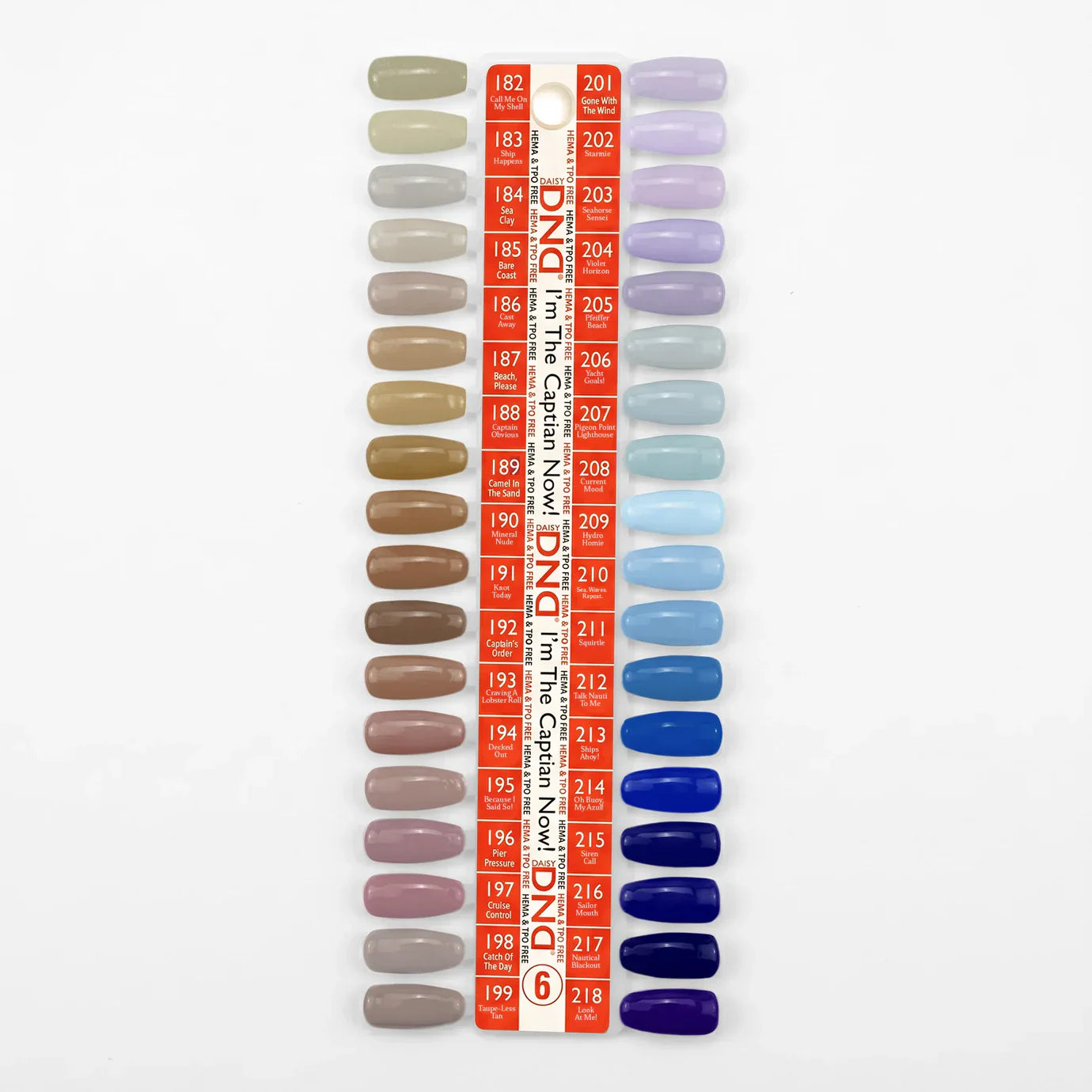 DND HEMA & TPO Free - Full line 288 Duo Matching Colors + Free 1 sample book & 1 set color chart