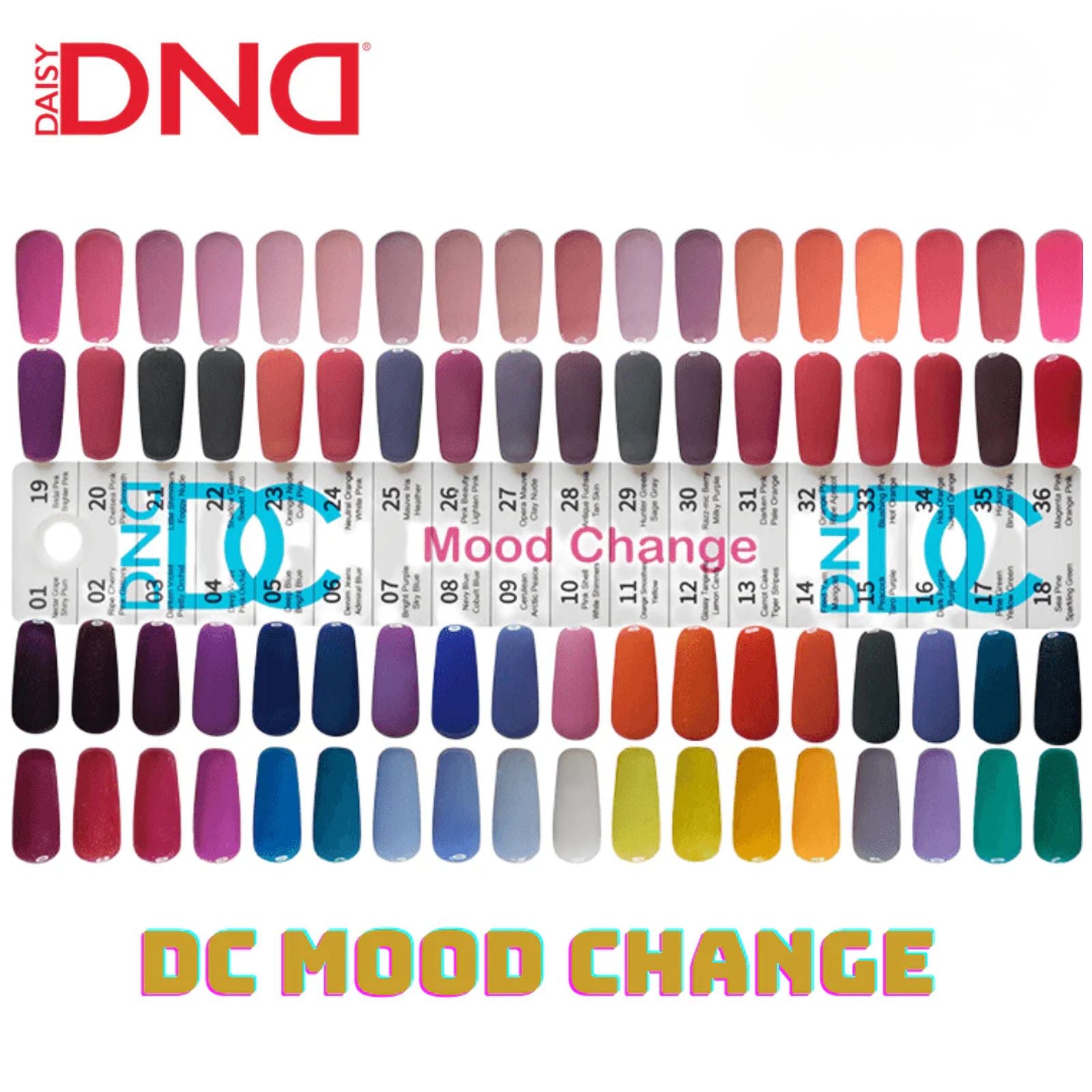DND - DC Mood Change Full Set 36 Colors (#01 - #36)