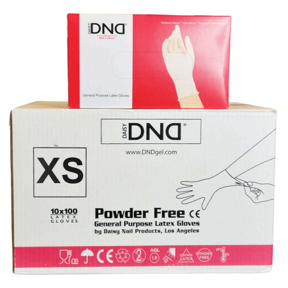 DND - Latex Gloves Case 10 Boxes - Size L