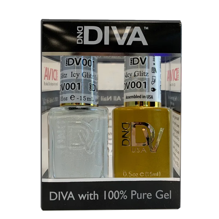 DND - DIVA Gel & Lacquer Duo (#01 - #72) - NEW 2024